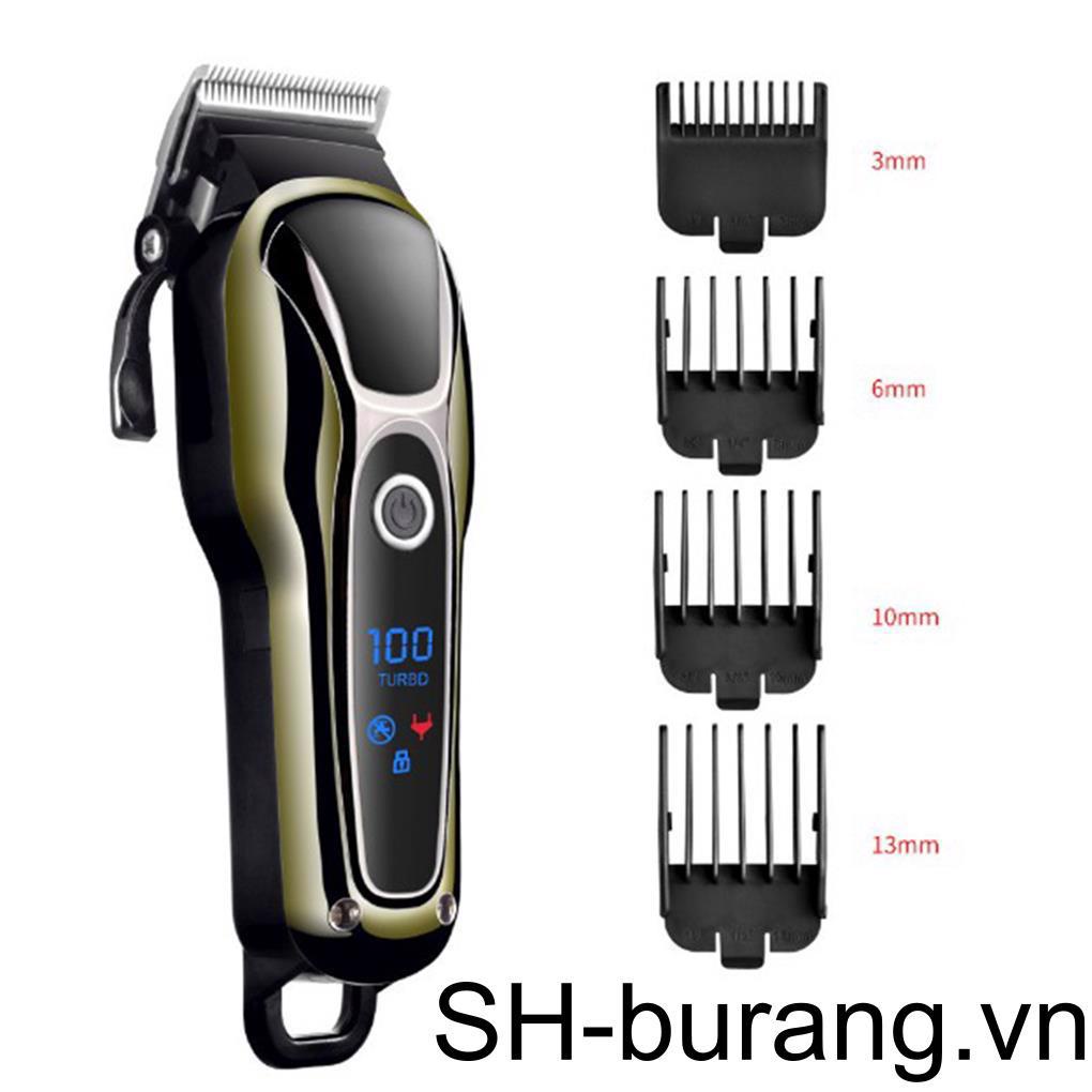 Bộ Tông Đơ Cắt Tóc Kèm 4 Lược Hướng Dẫn Dành Cho Nam Giới