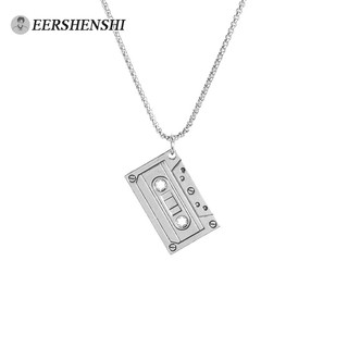 Vòng Cổ Bằng Thép Titan Phong Cách hip hop Thời Trang Cho Cặp Đôi
