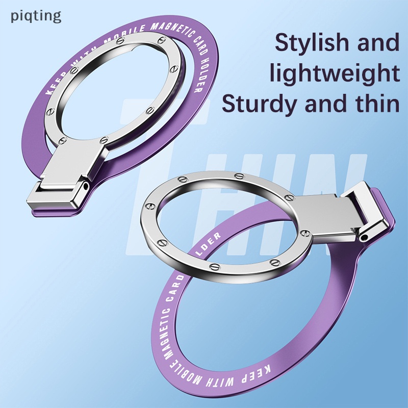 Piqt Nhẫn Giá Đỡ Điện Thoại Xoay Được Tương Thích Với EN