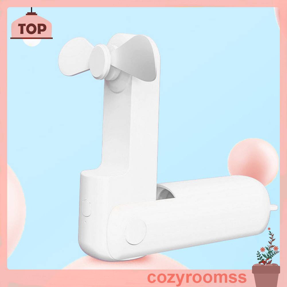 Quạt Điện Làm Mát Cầm Tay 3 Bánh Răng Có Thể Điều Chỉnh Dùng Trong Nhà / Ngoài Trời