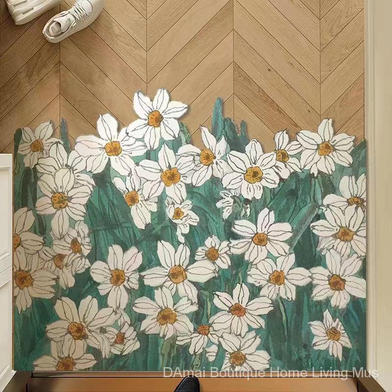 Thảm Lót Sàn Bằng PVC Dày Dặn Chống Trượt Tiện Dụng Cho Nhà Bếp / Phòng Tắm
