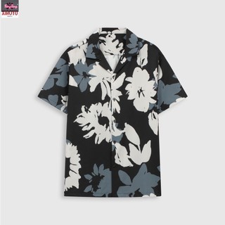 Men's shirt breathable fabric pattern Regular floral pattern