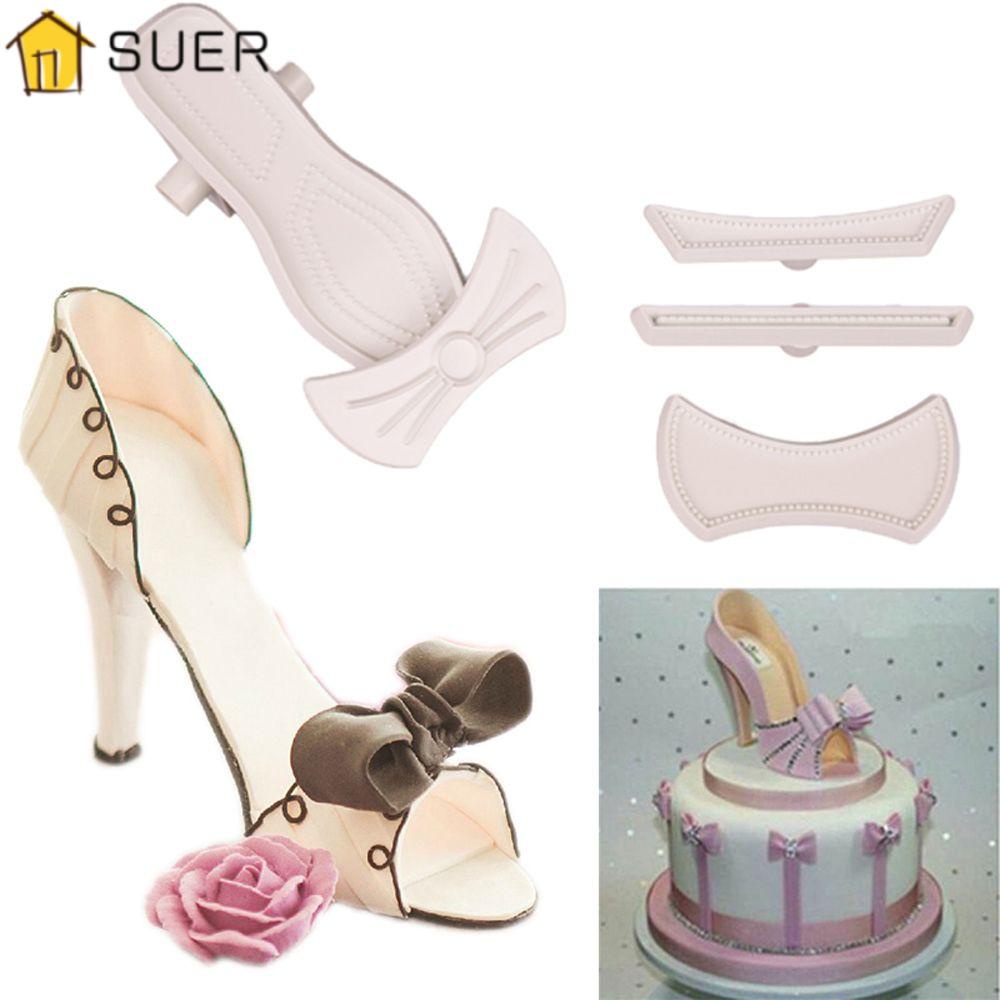 SUENIN Bộ 9 Khuôn Nhựa Làm Bánh Thời Trang