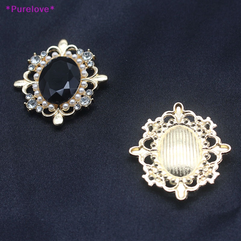 Phụ Kiện Cài Tóc Hình Nơ Đính Đá Bằng Hợp Kim Kích Thước 29 * 32mm Dành Cho Trang Trí Tiệc Cưới