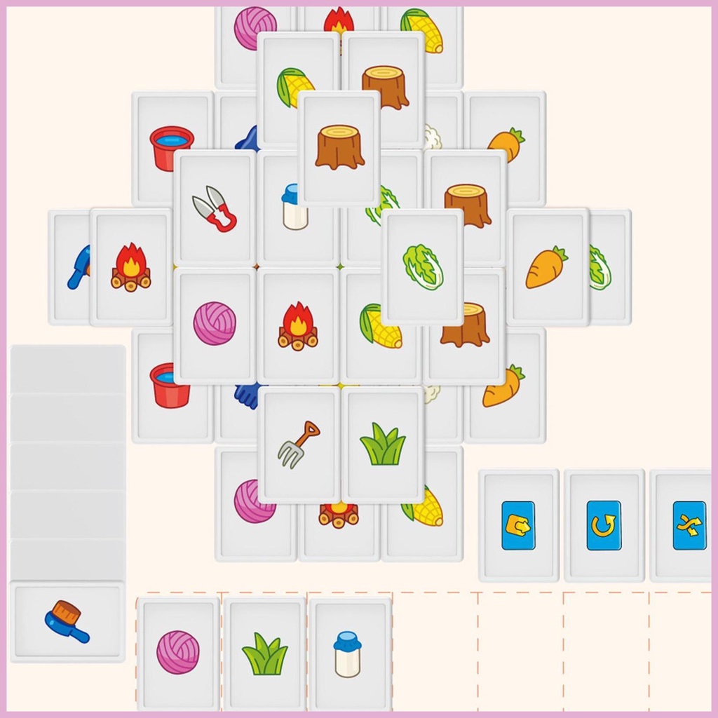 Bộ Thẻ Bài Chơi Mạt Chược Vui Nhộn Cho Bé