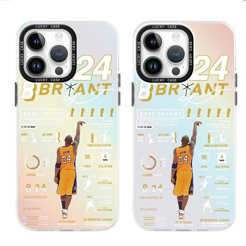 Ốp Điện Thoại Màu Trơn Laser In Chữ TUSA Kobe IMD1314 Cho Iphonexr12678Plus