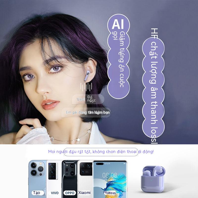 Tai Nghe Bluetooth Không Dây Mini Giảm Tiếng Ồn Chất Lượng Cao Cho Huawei Apple OPPO Xiaomi vivo