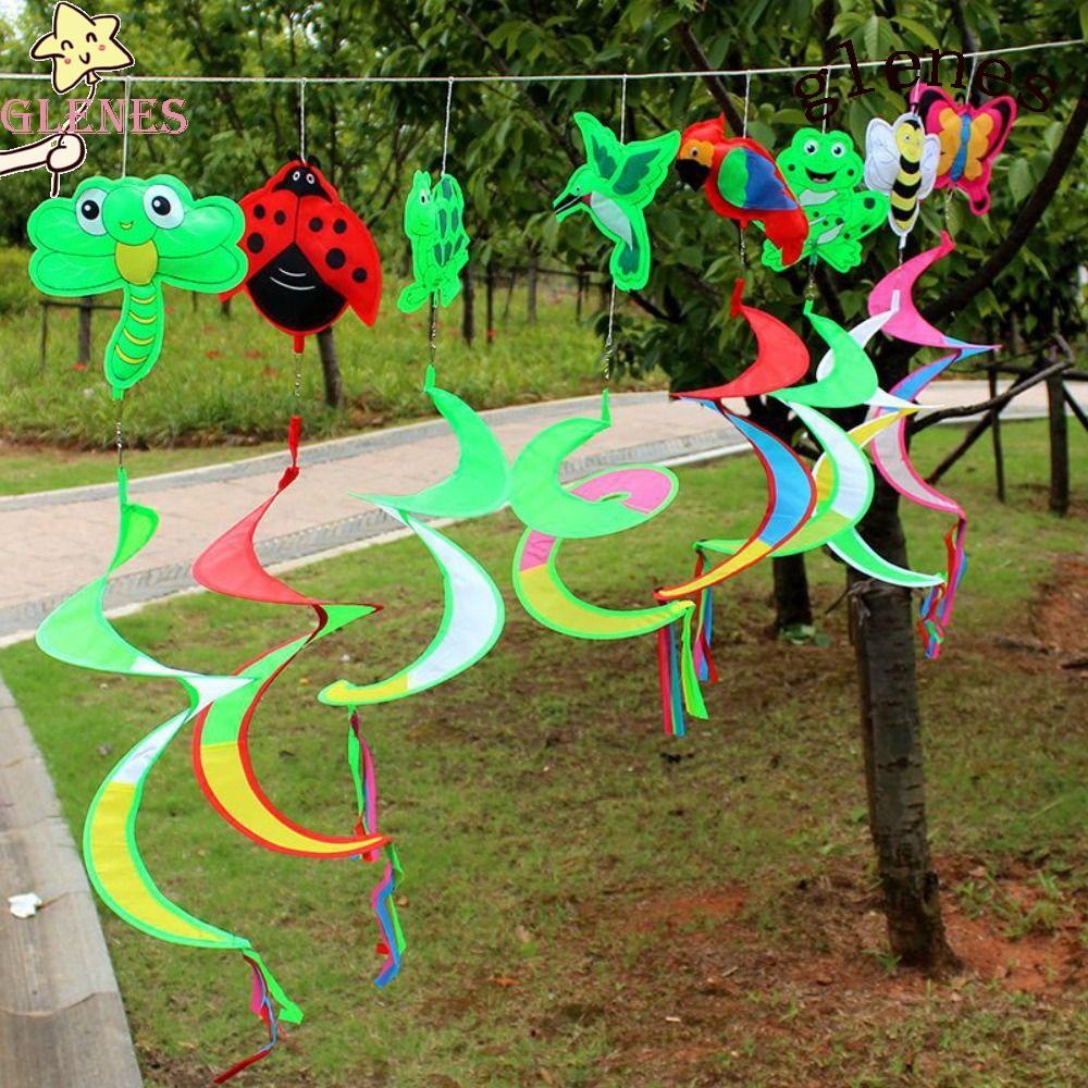 Glenes Chong Chóng Treo Nhiều Màu Sắc Không Độc Hại Chống Rỉ Sét Động Vật Cho Sân Vườn