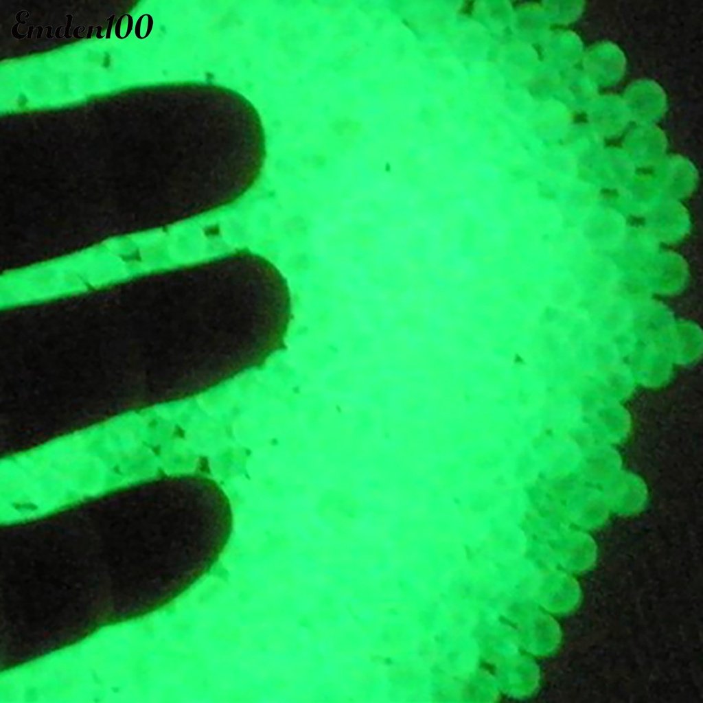 Túi 100 Hạt Nhựa Phát Quang Nhiều Màu Sắc Dùng Trong Câu Cá