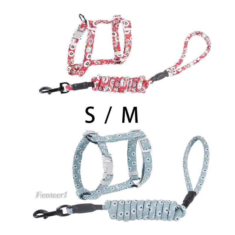 Dây Đai Dắt Thú Cưng Đi Dạo Mềm Mại Có Thể Điều Chỉnh Kích Thước