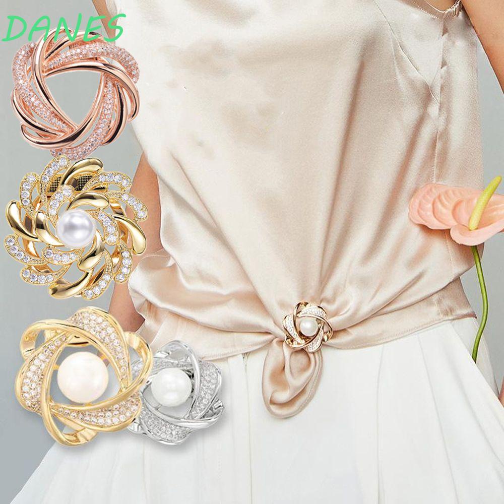 DANES Nhẫn Đính Đá Phong Cách Vintage Thời Trang Cho Nữ