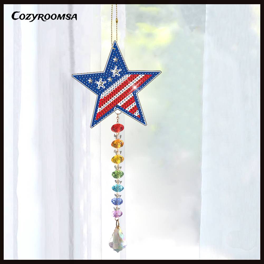 Bộ Tranh Đính Đá Tự Làm Họa Tiết Chuông Aeolian