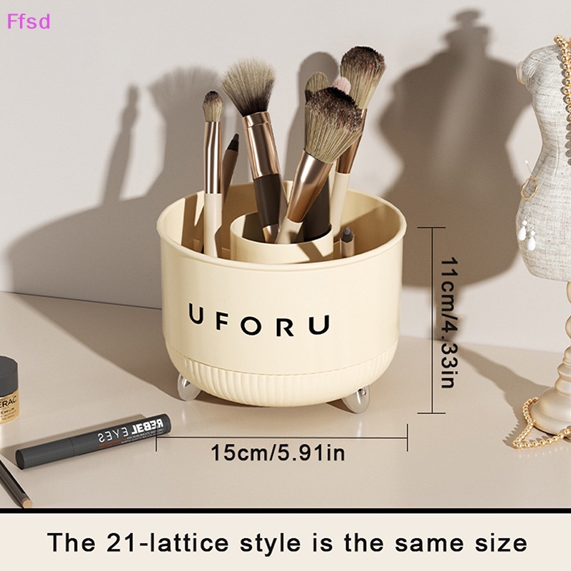 Máy Hút Bụi Xoay 360 Độ Tiện Dụng° Giá Đỡ Cọ Trang Điểm Để Bàn Nhỏ Gọn Tiện Lợi