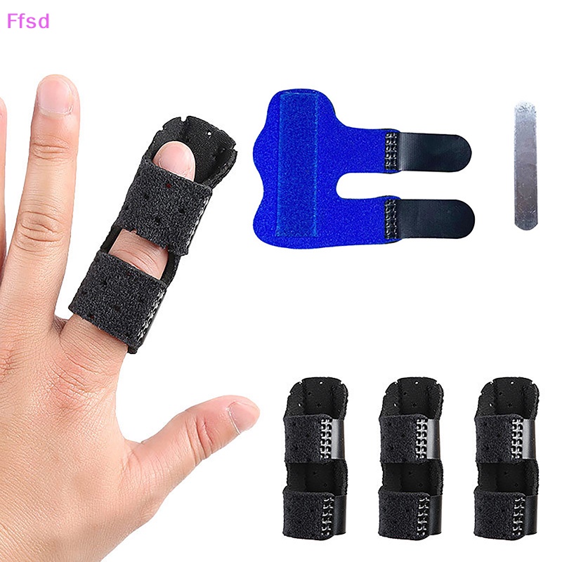 1 Đai Nẹp Chỉnh Hình Ngón Tay Giảm Đau Bằng Nhôm Kèm Băng Cố Định