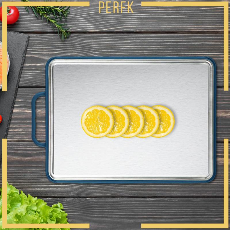 Thớt Hai Mặt Màu Đỏ 40x27cm Đa Năng