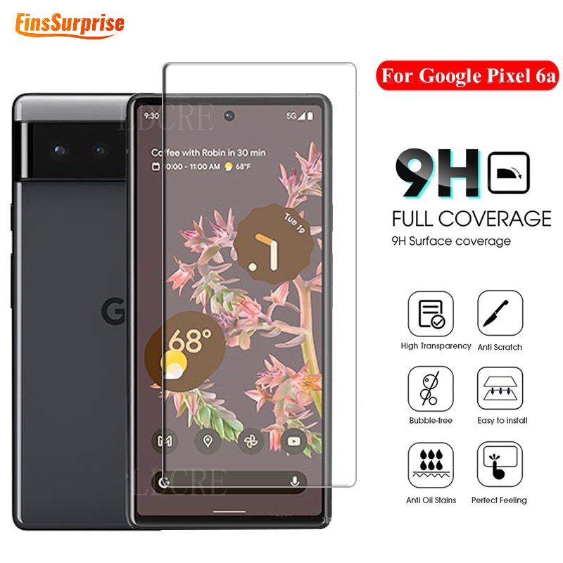 Kính Cường Lực Trong Suốt 9H Chống Trầy Cho Google Pixel 6A /
