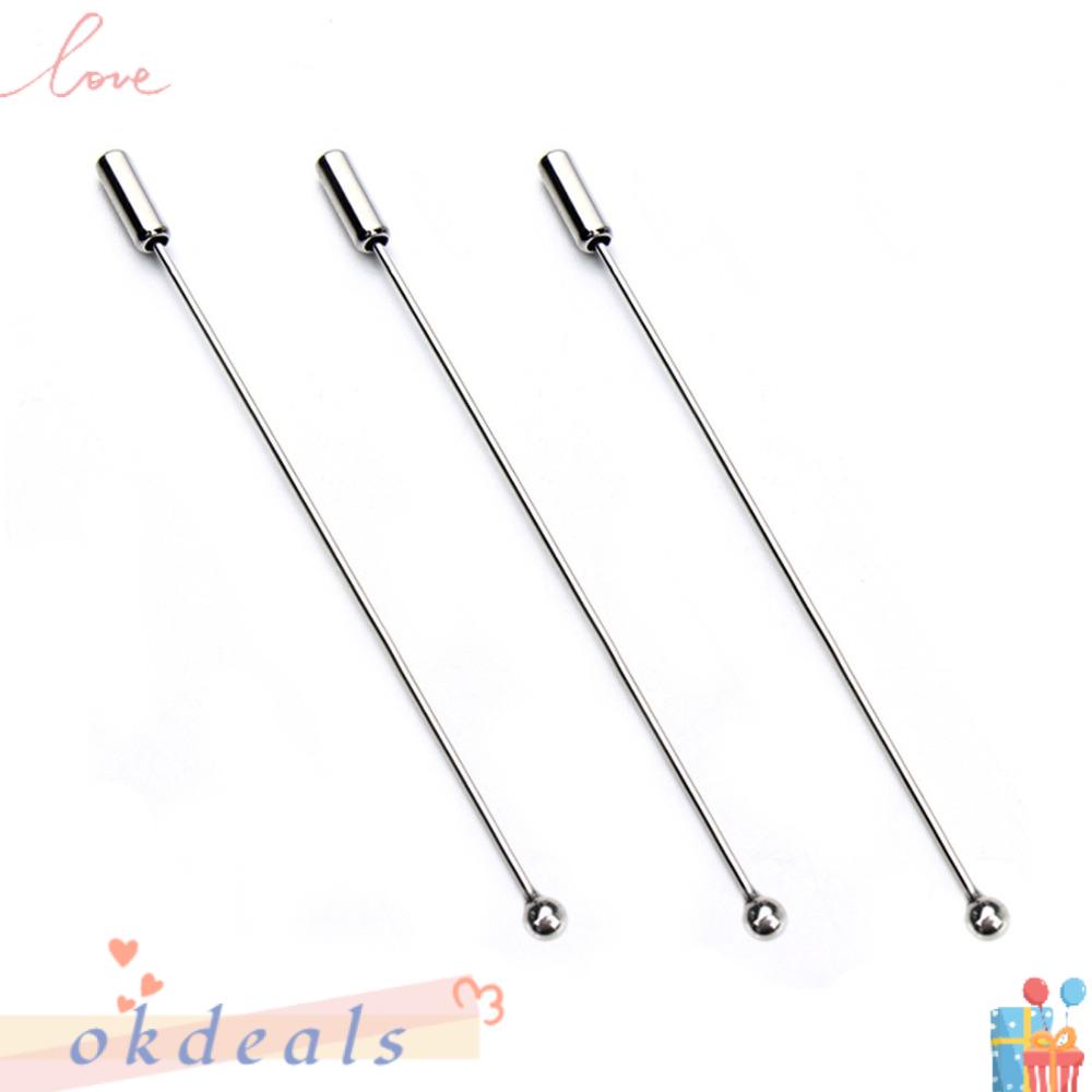 OKDEALS Ghim Cài Áo Hình Quả Bóng Bạc 90MM Thời Trang Cho Nữ