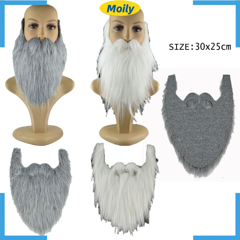 MOILYVN Set 2 Râu Giả Hóa Trang Dự Tiệc