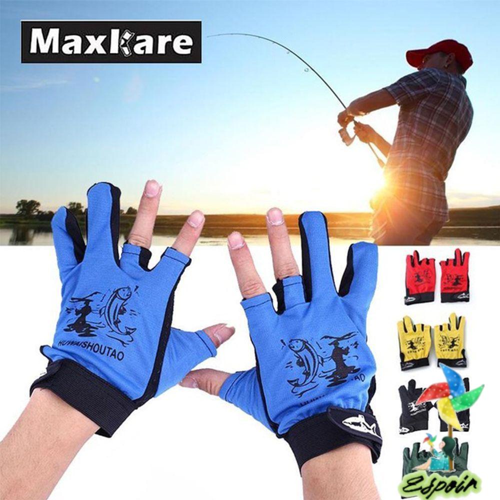 ESPO 1 Đôi Găng Tay Câu Cá Bằng Vải Neoprene Thoáng Khí Chống Trượt