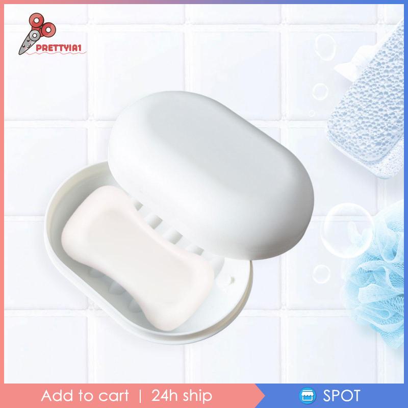 Giá Đỡ Xà Phòng Có Nắp Đậy Tháo Rời Được Tiện Lợi Dành Cho Đi Du Lịch