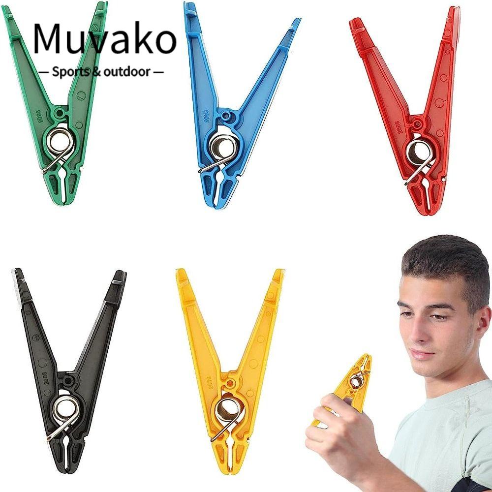 MUVAKO Dụng Cụ Luyện Tập Sức Mạnh Ngón Tay Bằng Polypropylene Màu Vàng Tiện Dụng Cho Gia Đình / Ngoài Trời