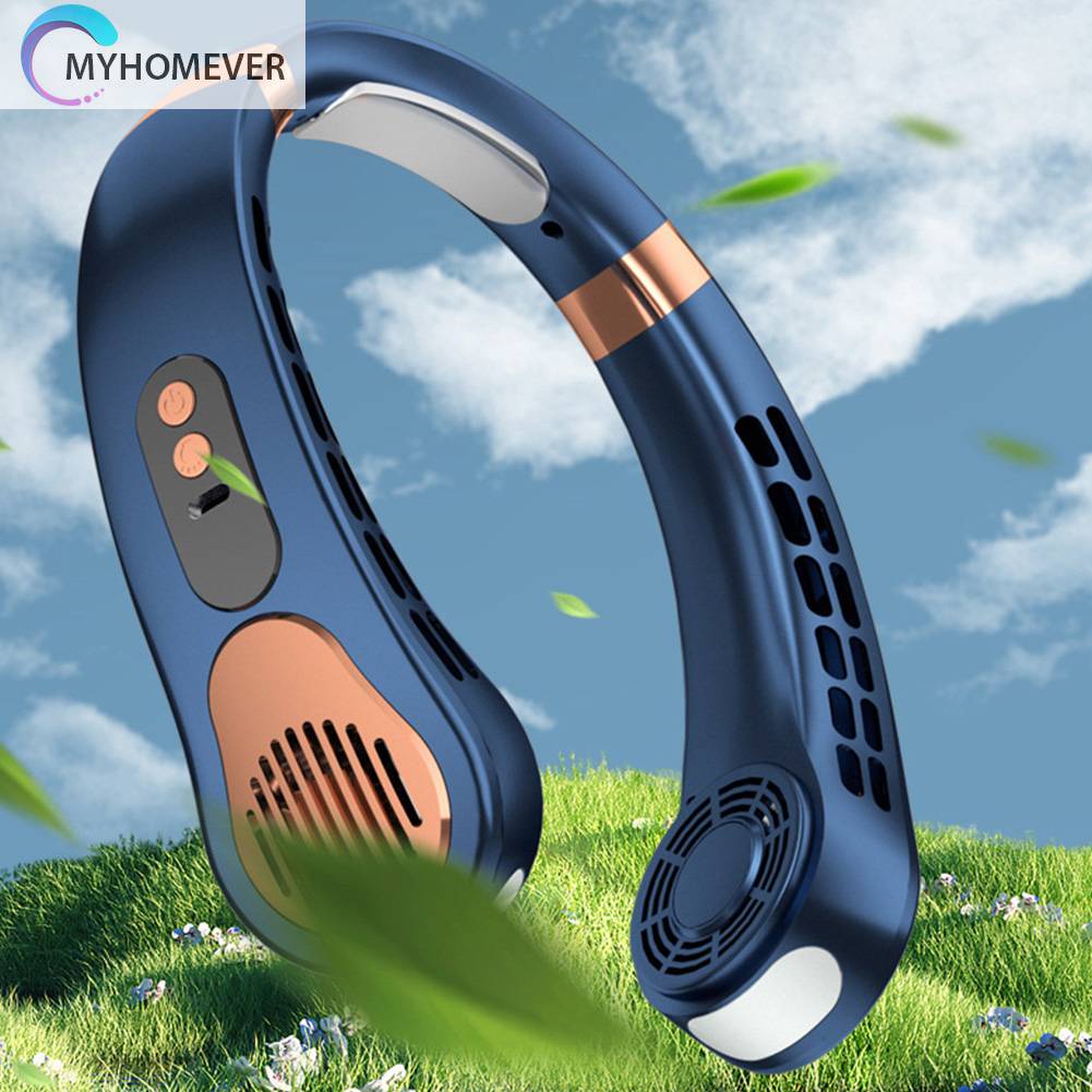 Quạt Làm Mát Mini 2000Mah Hiển Thị Kỹ Thuật Số Dùng Trong Nhà / Ngoài