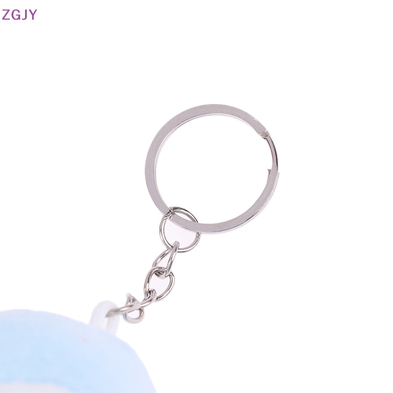 1 Móc Khóa Hình Cá Mập Nhồi Bông Răng To Dễ Thương Mới