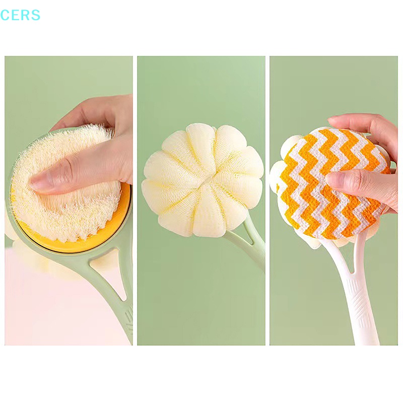 1 Bàn Chải Chà Lưng Tay Cầm Dài Lông Mềm Dùng Cho Phòng Tắm RS