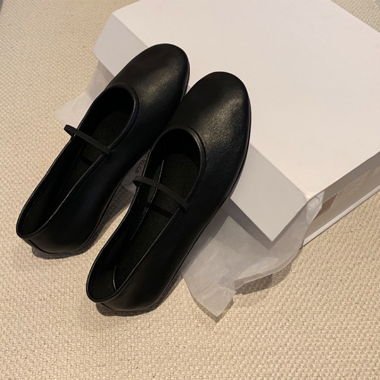 Giày Búp Bê Đế Bằng Phong Cách Mary Jane Cổ Điển Thời Trang Cho Nữ