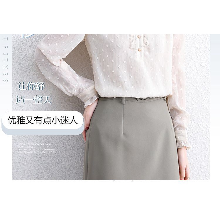 Áo Sơ Mi Chiffon Cao Cấp Thời Trang Mùa Thu Mới 2023 Cho Nữ