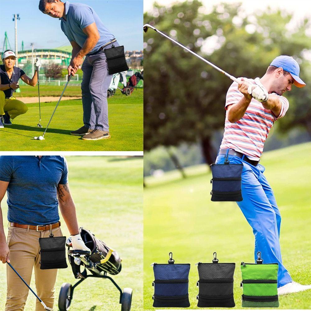 MAYSHOW Túi Đựng Bóng Golf 3 Ngăn Chất Lượng Cao Siêu Bền