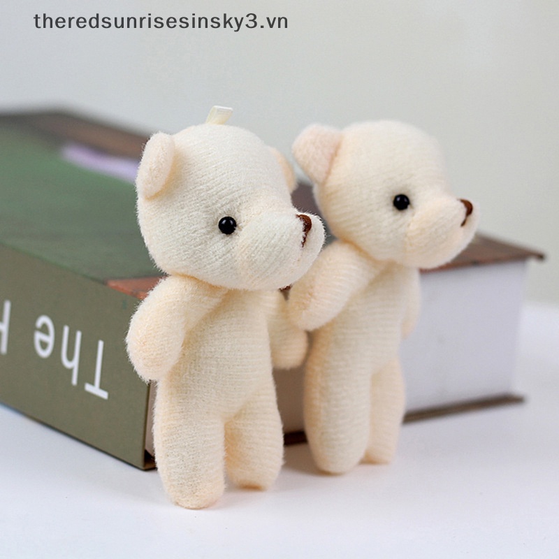 Móc Khóa Hình Gấu Bông Mềm Mại Hợp Thời Trang