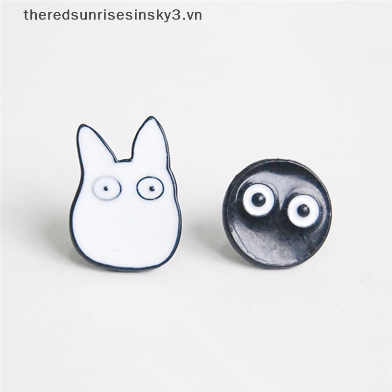 1 Đôi Bông Tai Hình Hoạt Hình Totoro Đáng Yêu Dành Cho Nữ