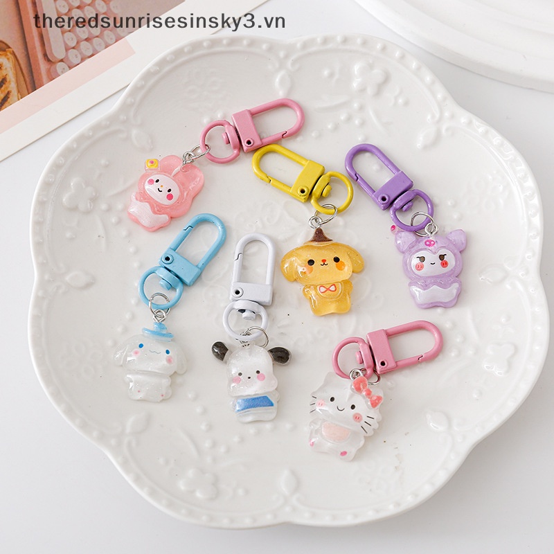 # # Phụ Kiện Trang Sức Điện Thoại / Móc Khóa Hình Sanrio / Mèo Hello Kitty Cho Cặp Đôi / Túi Xách /