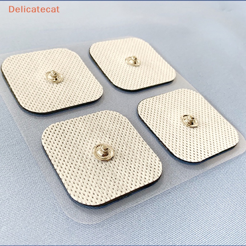 Bộ 4 Miếng Dán Massage Cơ Bắp Tự Dính Bằng Vải Không Dệt 5 * 5CM