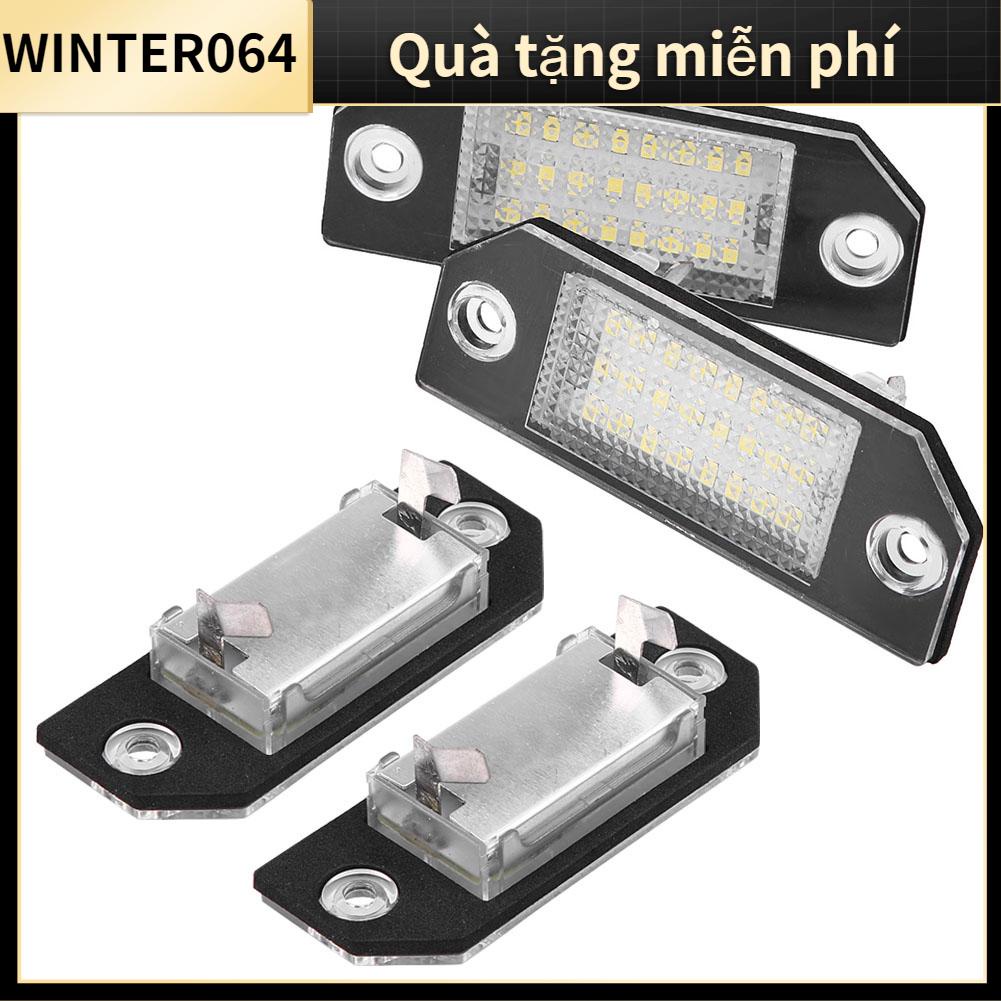 Winter064 2 Chiếc 24 Hạt LED Biển Đèn Cho Xe Ford C MAX Tập Trung MK2