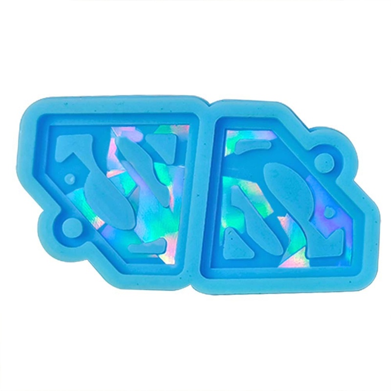 Khuôn Silicone Hình Viên Kim Cương Làm Bông Tai DIY