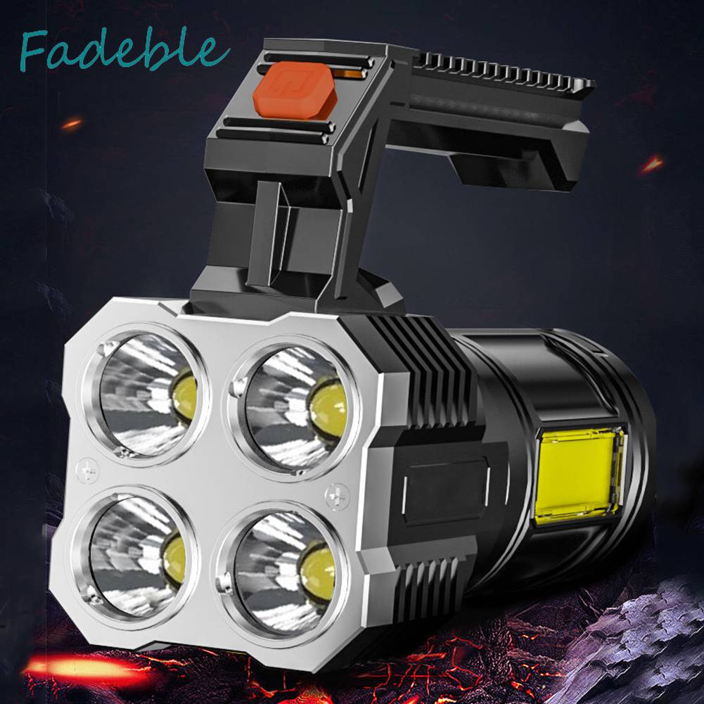 Đèn Pin Cầm Tay Chống Nước IPX4 Có Thể Sạc Lại Bằng Cổng USB