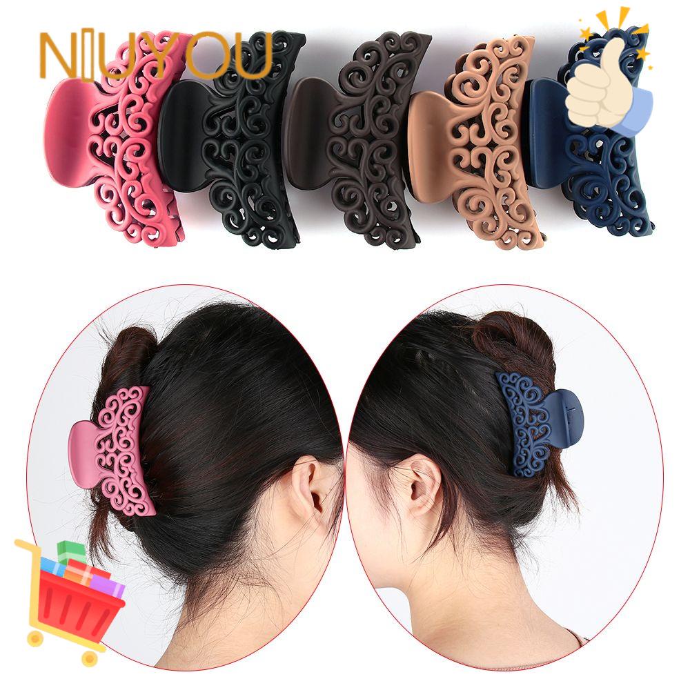 NIUYOU Kẹp Càng Cua Bằng Nhựa Màu Sắc Ngẫu Nhiên