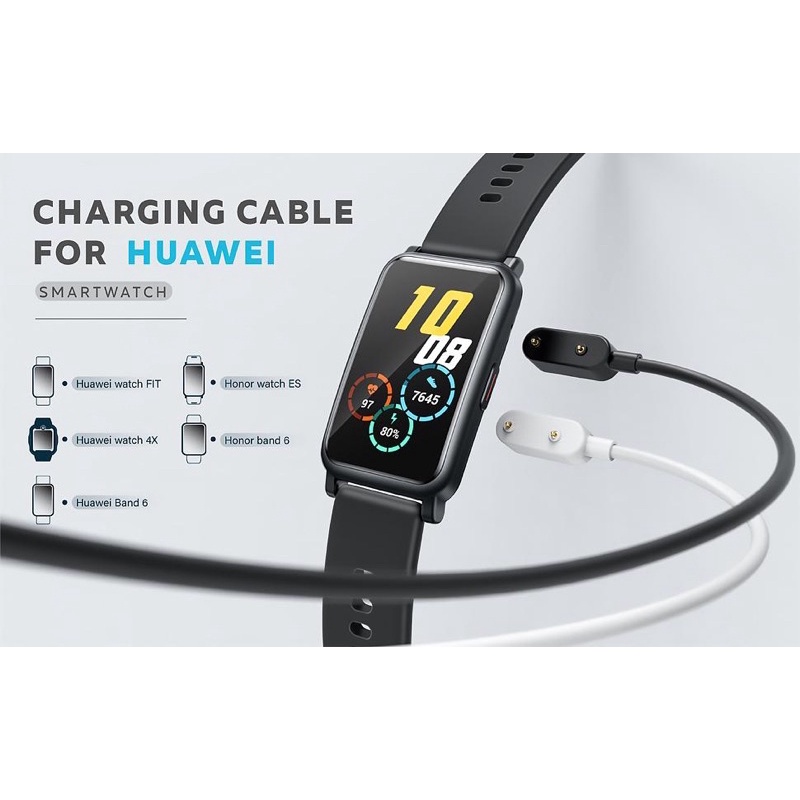 Đế Sạc Kèm Dây Cáp Usb cho đồng hồ Huawei Watch Fit / Fit2 / band 6 / 7 / 8 / ES / 4X / Honor band 6