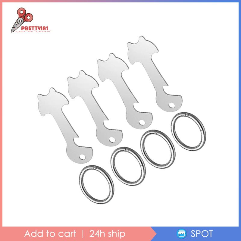 Dụng Cụ Mở Nắp Chai Bia Đa Năng Gọn Nhẹ Có Thể Tái Sử Dụng Cho Quán Bar / Nhà Hàng / Du Lịch