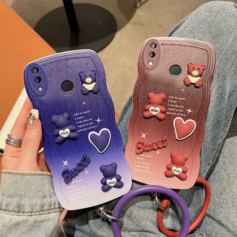 Ốp Lưng Chống Sốc Họa Tiết Hoạt Hình Đáng Yêu Cho Huawei Nova 3i 3