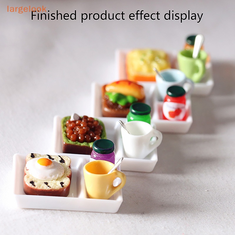 Khuôn Silicone Làm Bánh Mini Tỉ Lệ 1: 12 Cho Nhà Búp Bê DIY
