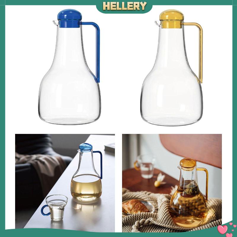 Bình Đựng Nước Bằng Kính Trọng Lượng Nhẹ 1300ml Có Tay Cầm Tiện Dụng