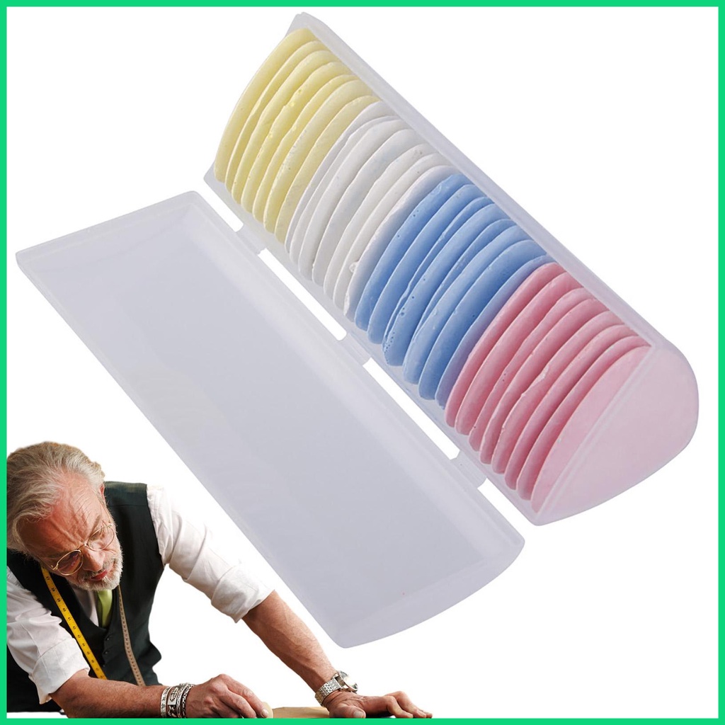 Phấn Đánh Dấu Hình Tam Giác Nhiều Màu Sắc Cho Thợ May