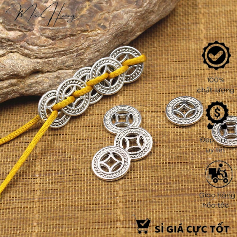 Set 10 Charm chặn kim tiền - KL180 MOCHUONG JEWELRY