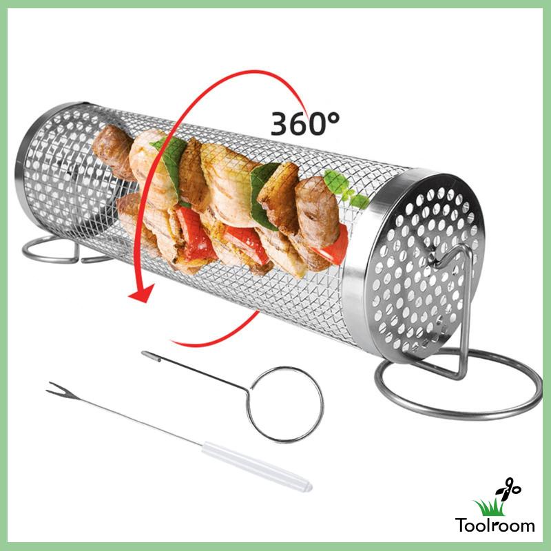 Giỏ Lưới Gọn Nhẹ Dùng Để Nấu Ăn BBQ Tiện Dụng