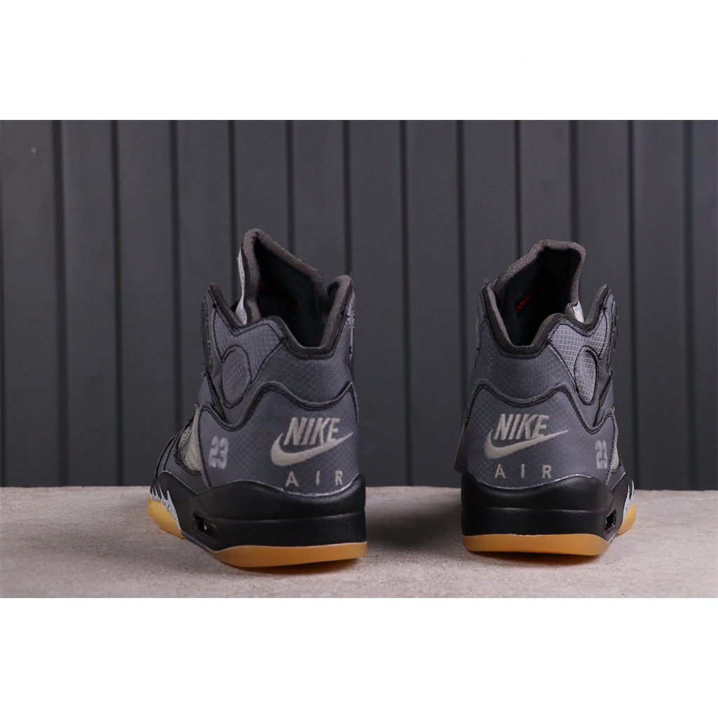 Off-white Giày Thể Thao Chơi Bóng Rổ Jordan 5 CT8480-001 40-47.5