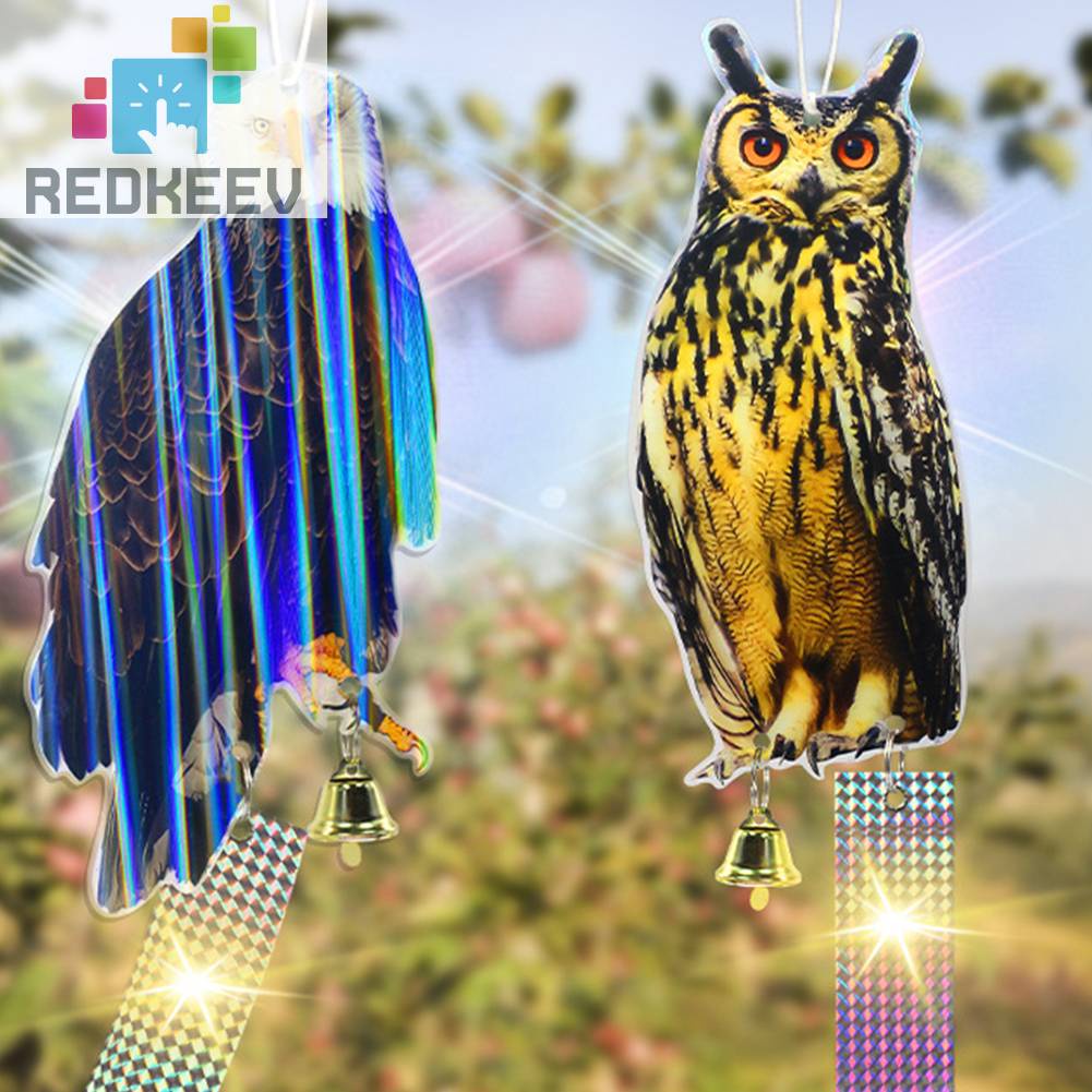 Mặt Dây Chuyền Hình Chim Cú Phản Quang Cho Nông Trại