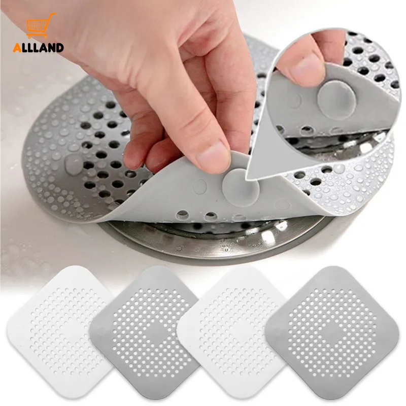 Nắp Đậy Cống Thoát Nước Bồn Rửa Chén / Sàn Nhà Tắm Bằng Silicone Chống Tắc Nghẽn